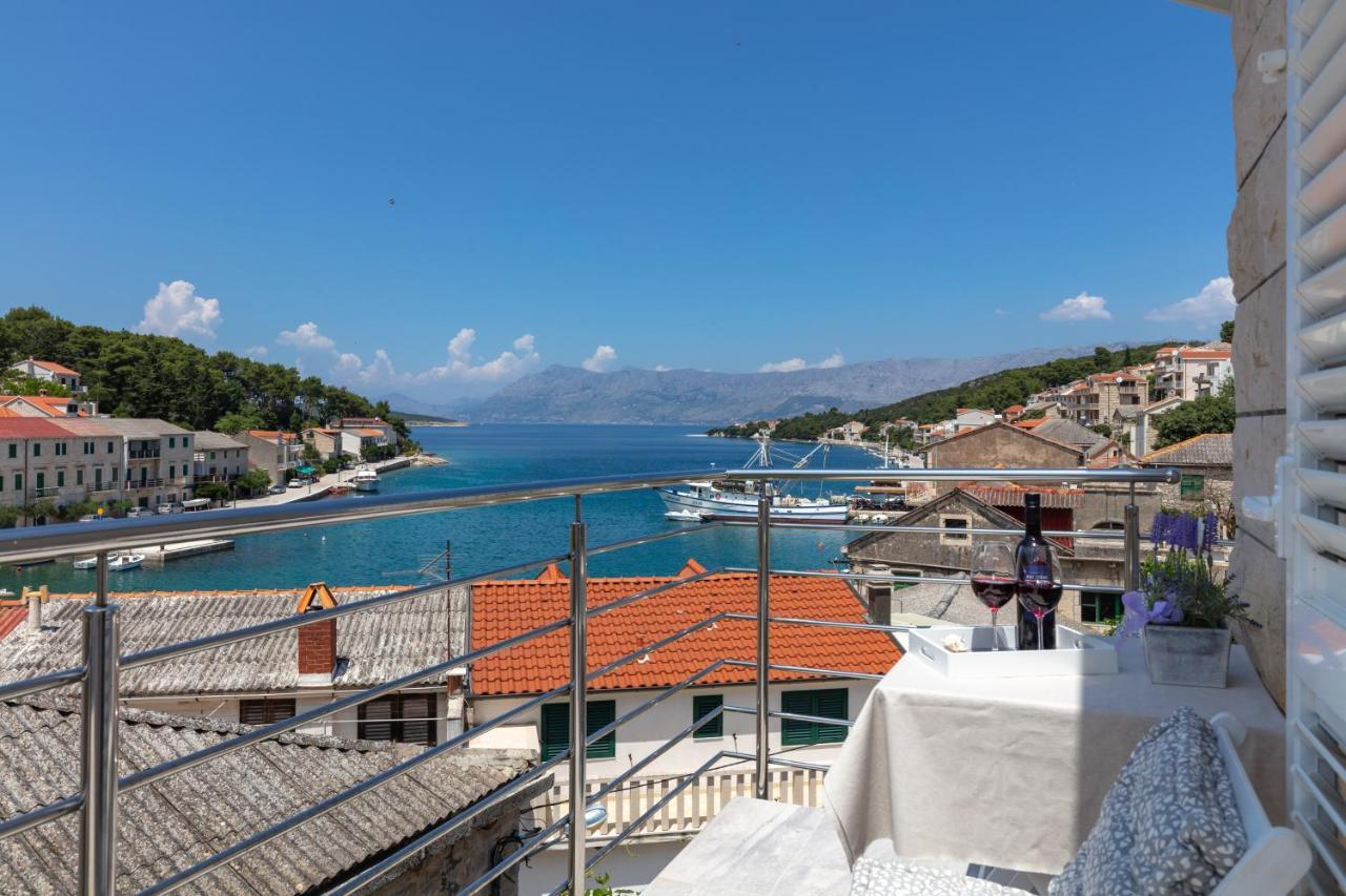 Seaview Apartment Sparkle Iskra - Povlja, Brac Повляна Экстерьер фото